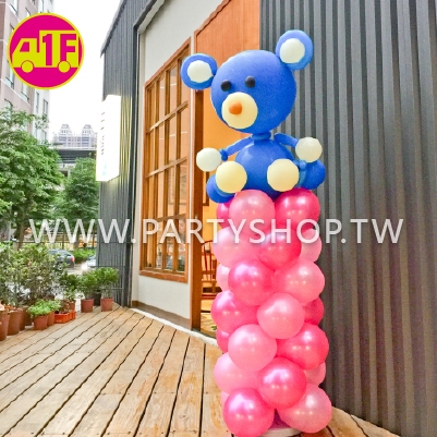 動物氣球柱/1柱